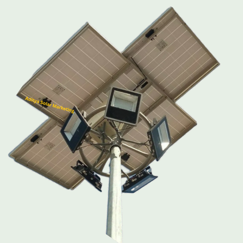 high mast solar light